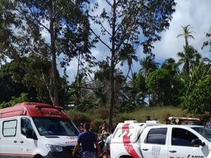 Acidente de trânsito deixa motoqueiro ferido em Japaratinga