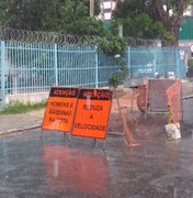 Obra da Casal bloqueia trânsito na Pajuçara a partir desta terça-feira (16)