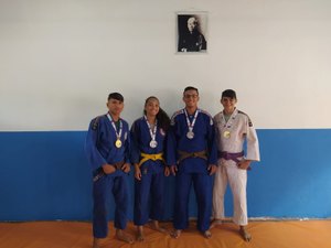 Associação de Judô de Palmeira dos Índios garante 8 medalhas no campeonato alagoano