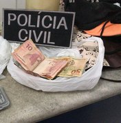 PC prende suspeito de tráfico que escondia droga em caixa térmica