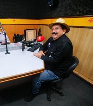 Gilberto Gonçalves concede  entrevistas em Arapiraca e fala do seu trabalho para milhares de alagoanos