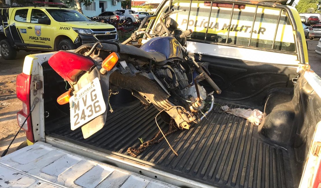 Veículo é recuperado pela polícia no Agreste de Alagoas