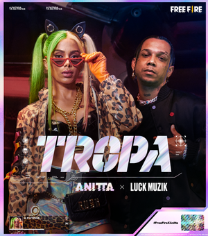 Anitta lança clipe de música 'Tropa' em colaboração com Free Fire