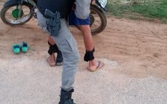 Policiais fizeram várias abordagens na zona rural de Jacuípe