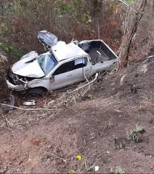 Ex-deputado Gilvan Barros se envolve em acidente com carreta no MA