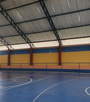 Orçado em mais de RS 646 mil, Palmeira inaugura ginásio poliesportivo nos próximos dias