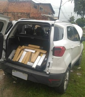 Homem é preso e adolescente apreendido com 30 kg de maconha em Maceió