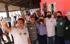 Moradores do Canaã , Laranjal e Canafistula declaram voto a Luciano e Rute Nezinho