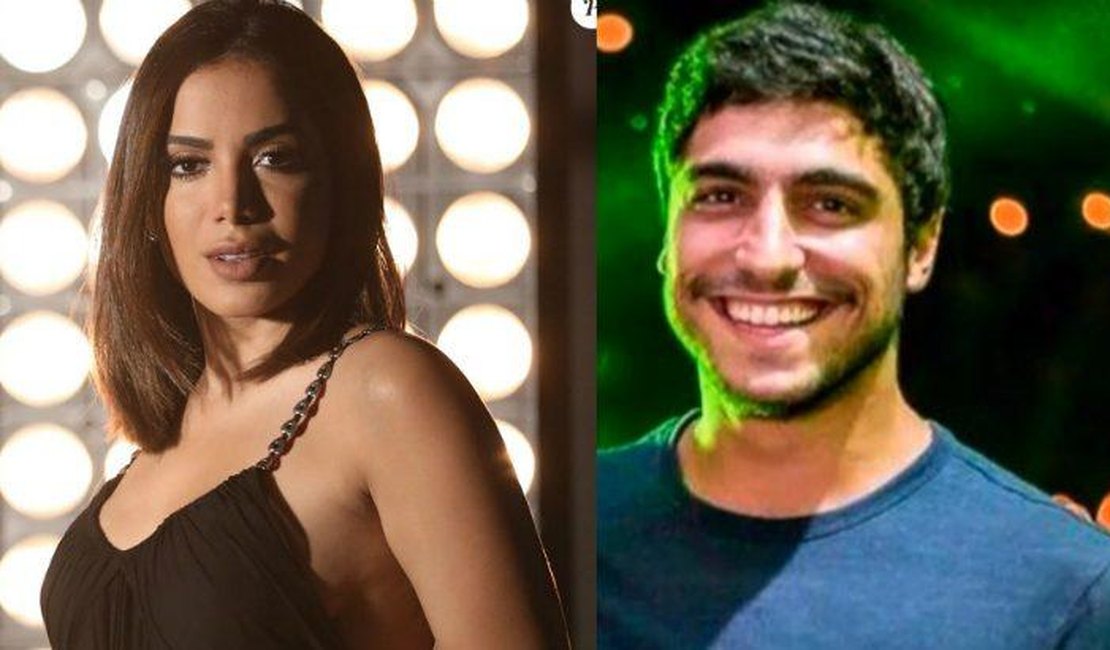 Anitta troca alianças com o namorado Thiago Magalhães
