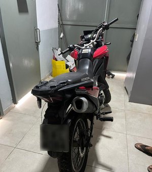 Polícia Civil recupera em Paripueira moto roubada em Marechal Deodoro