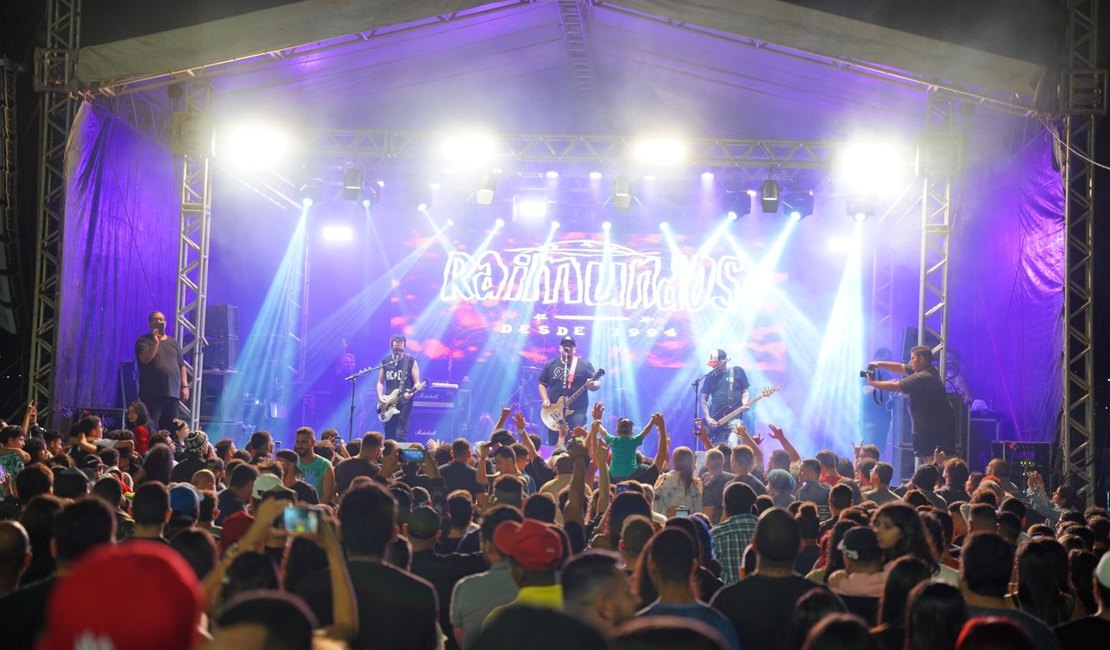 Prefeitura de Arapiraca realiza 1ª edição do Rock no Lago com atrações musicais