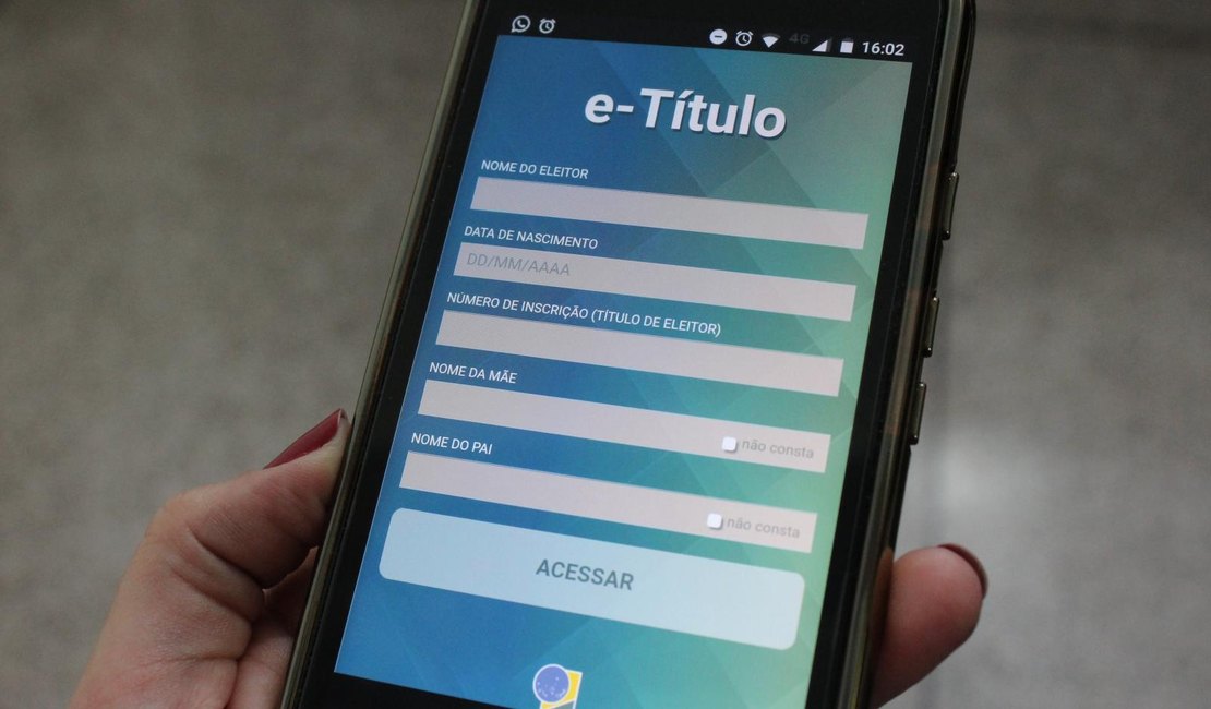 Mais de mil alagoanos já acessaram o título de eleitor pelo app da Justiça Eleitoral