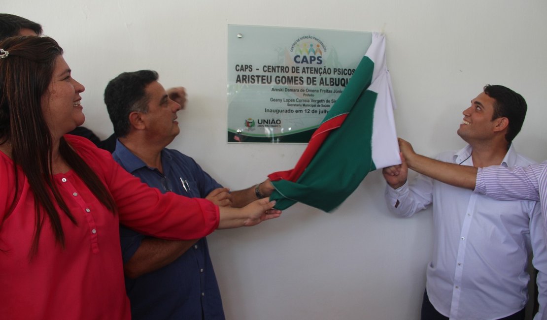 Proporcionando mais conforto aos pacientes, Prefeitura de União inaugura nova sede do CAPS