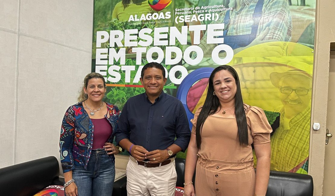 Em Maceió, prefeito Júlio Cezar reforça parceria com o Governo do Estado na área da agricultura