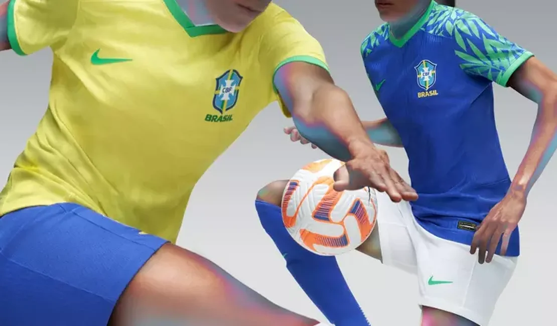 CBF apresenta novos uniformes da Seleção feminina para Copa do Mundo de 2023 com homenagem à Amazônia