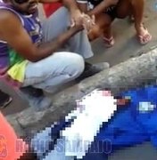 Jovem é vítima de tentativa de homicídio na tarde desta quarta-feira (23) em Palmeira dos Índios