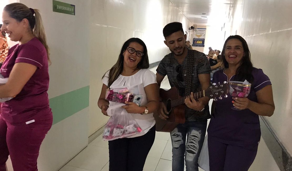 Mulheres recebem homenagem especial em hospital de Arapiraca