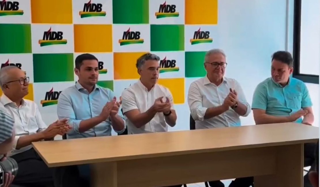 Rafael Brito assume MDB de Maceió com missão de livrar partido dos vereadores ‘revoltosos’