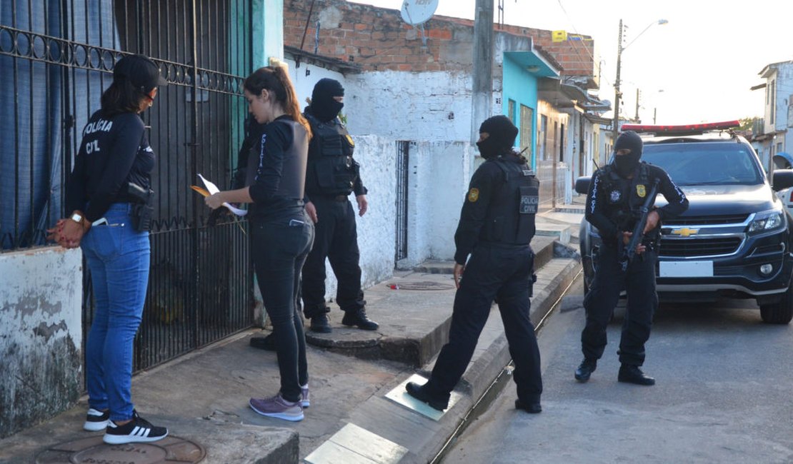 PC divulga nomes de presos e detalhes de operação deflagrada em Maceió