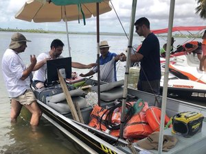 Pinheiro: pesquisadores iniciam estudo na Lagoa Mundaú