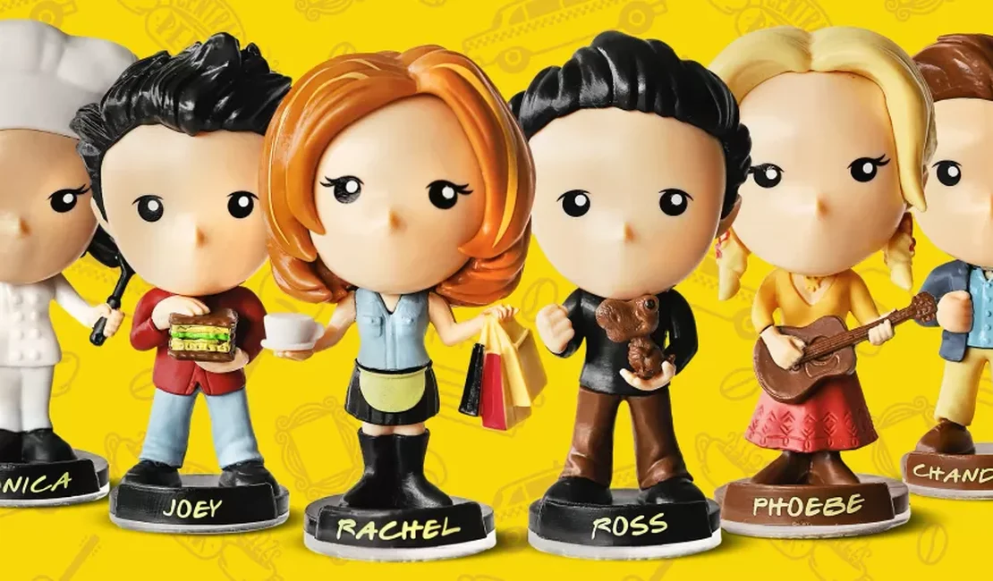 Bob's lança miniaturas dos personagens de Friends, por R$ 14,90