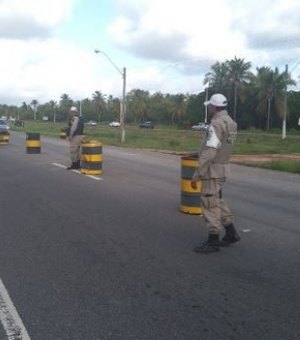 Polícia Militar garante segurança no retorno dos foliões à capital alagoana