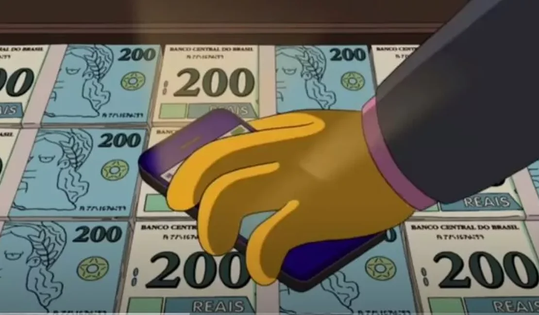 Simpsons 'previu' nota de R$ 200 em episódio de 2014