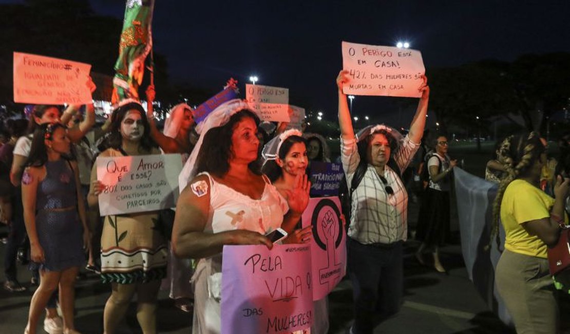 Marcha das Mulheres no país tem combate ao feminicídio como bandeira
