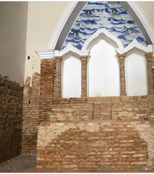 Obras de igreja histórica de São Miguel dos Milagres serão retomadas
