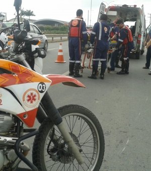 Arapiraca registra três acidentes na área urbana nesta quarta-feira