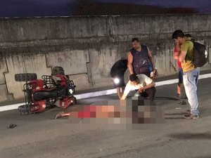 Homem em quadriciclo tenta ultrapassar carreta e morre em Teotonio Vilela