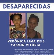 Mãe e filha que moram em Piaçabuçu estão desaparecidas há uma semana