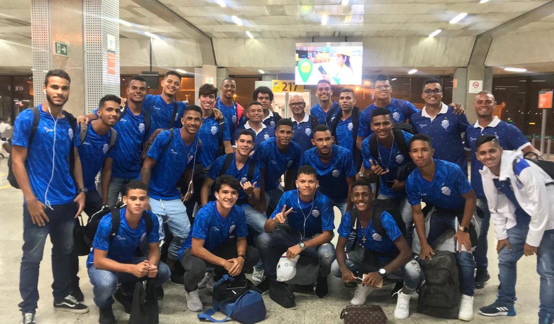 CSA embarca para disputa da Copa São Paulo de futebol Júnior
