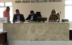 Eleição ocorreu na Câmara Municipal de Porto Calvo