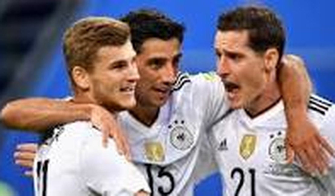 Alemanha suporta pressão chilena e conquista  Copa das Confederações pela 1ª vez 
