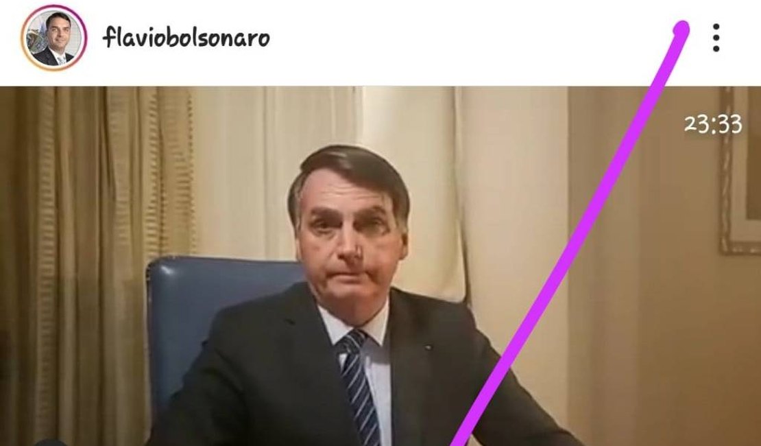Afastamento de filho das redes sociais impacta atividade de Bolsonaro na internet