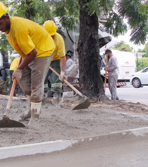 Prefeitura de Maceió dá continuidade à obras da ciclovia na Fernandes Lima nesta sexta (14)