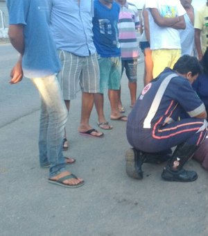 Motociclista com sinais de embriaguez causa acidente na AL-220