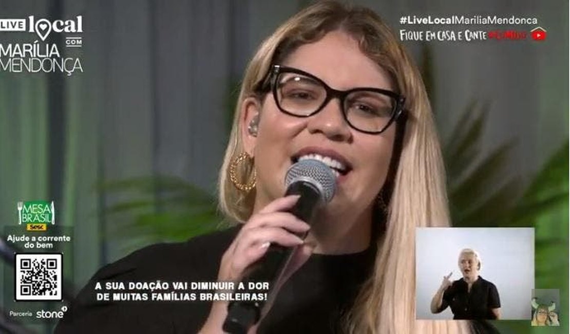 Live de Marília Mendonça bate recorde da dupla Jorge & Mateus