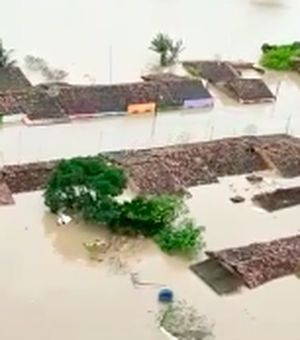 Aumento do nível dos rios, provocado por chuva, surpreende Alagoas: 'Maior que em 2010'