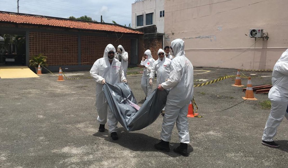 Peritos alagoanos participam de treinamento de desastre em massa