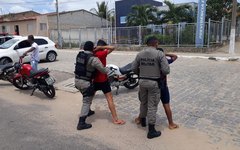 Militares do 3º BPM reforçam segurança em Traipu durante o Carnaval