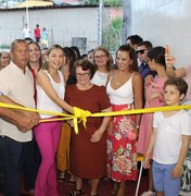 Fernanda Cavalcanti inaugura obras em São Luís do Quitunde