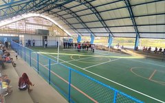 O Ginásio Poliesportivo Desportista José Paulo Pereira Santos foi uma das obras inauguradas no último sábado (23)