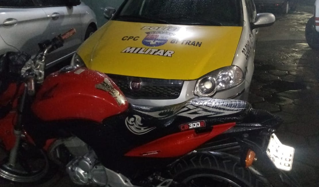 Ex-reeducando é preso com motocicleta roubada em Cruz das Almas