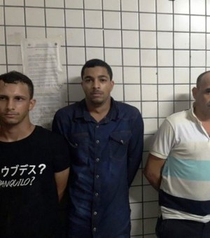 Acusados por roubo de celulares são presos em Junqueiro