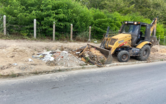Prefeitura de Lagoa da Canoa intensifica trabalhos de limpeza na zona urbana