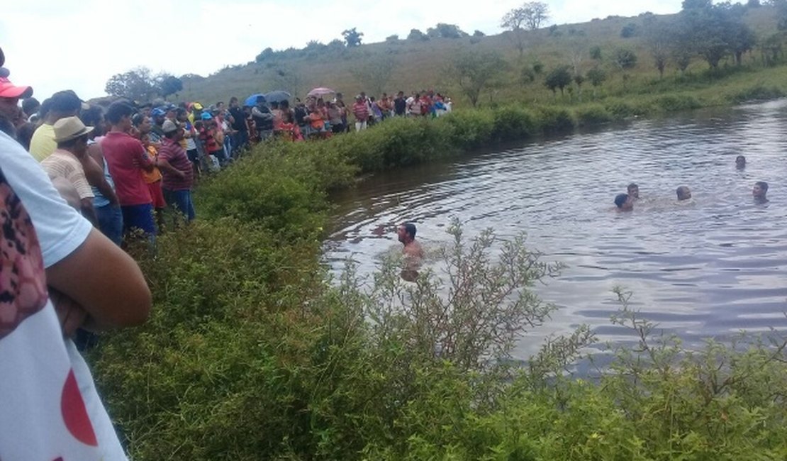 Adolescente morre afogado durante mergulho em açude de Quebrangulo