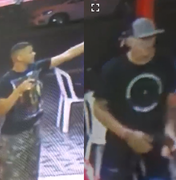 [Vídeo] Dupla assalta clientes em pizzaria no bairro da Mangabeiras 
