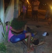 [Vídeo] Dois jovens são baleados durante assalto na zona rural de Arapiraca
